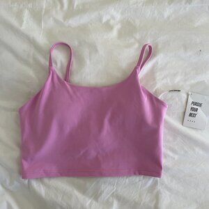 Acta Pink Workout Tank Size Small